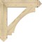 Ekena Millwork Imperial Arts & Crafts Rough Sawn Bracket, Douglas Fir, 6"W x 36"D x 36"H BKT06X36X36IMP03RDF - alternate 4